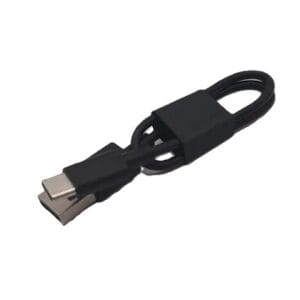 USB Кабель Type-C 30см, чорний