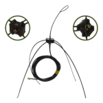 Виносна антена «ПАУК» дводіапазонна VHF/UHF антена для рацій Motorola BNC з кабелем та перехідником