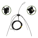 Дводіапазонна антена павук виносна VHF/UHF SO239 з кабелем