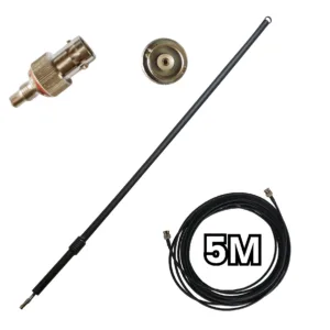 Антена окопна бліндажна для рацій Motorola з кабелем 5м та перехідником R7